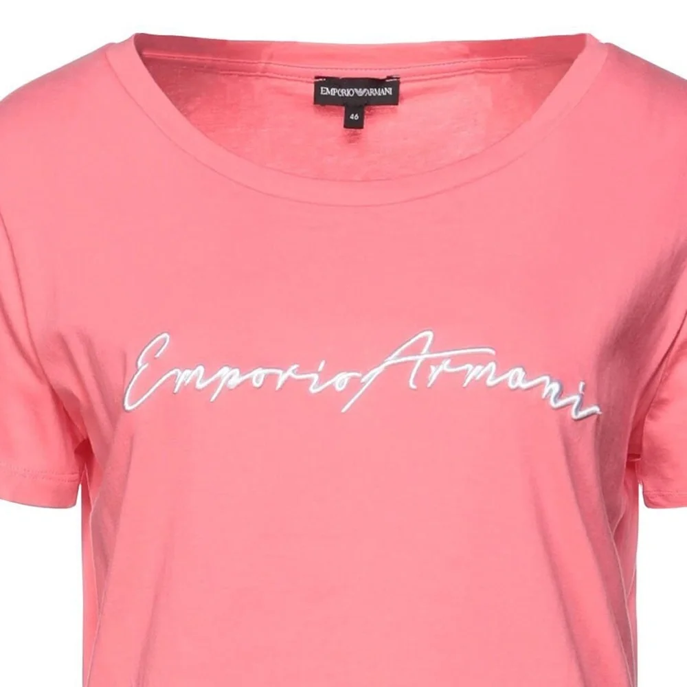 Emporio Armani  Embroidered Logo Jersey T-Shirt - Picture 2 of 2